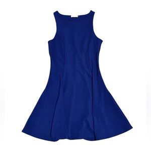 Elegant zipper back mini dress